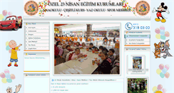 Desktop Screenshot of 23nisan.com.tr